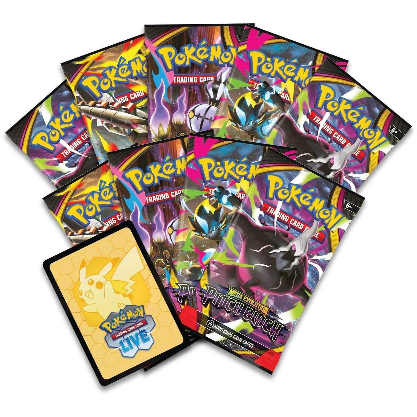 Pokémon TCG: Mega Evolution – Pitch Black Pokémon Center Elite Trainer Box