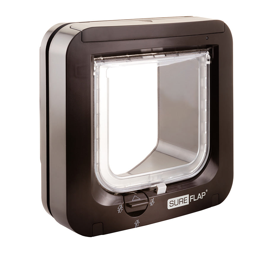 SureFlap Microchip Cat Flap for Cats – Brown Small