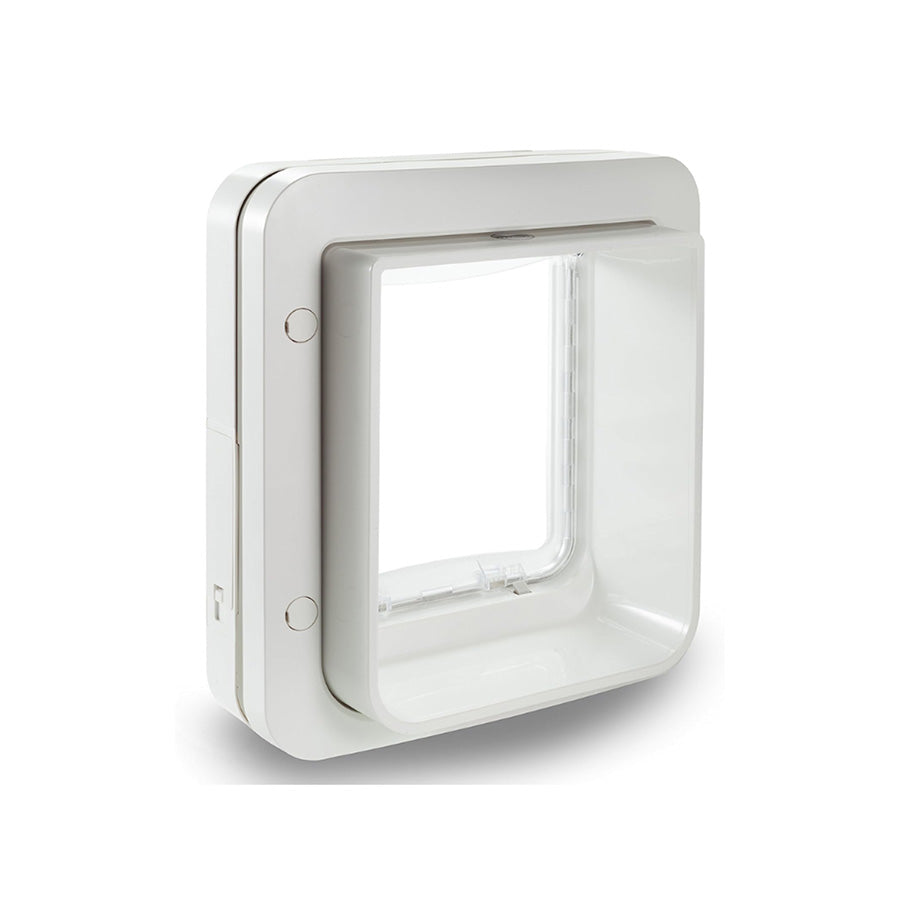 SureFlap Microchip Pet Door for Cats & Small Dogs – Medium/Large Size – White