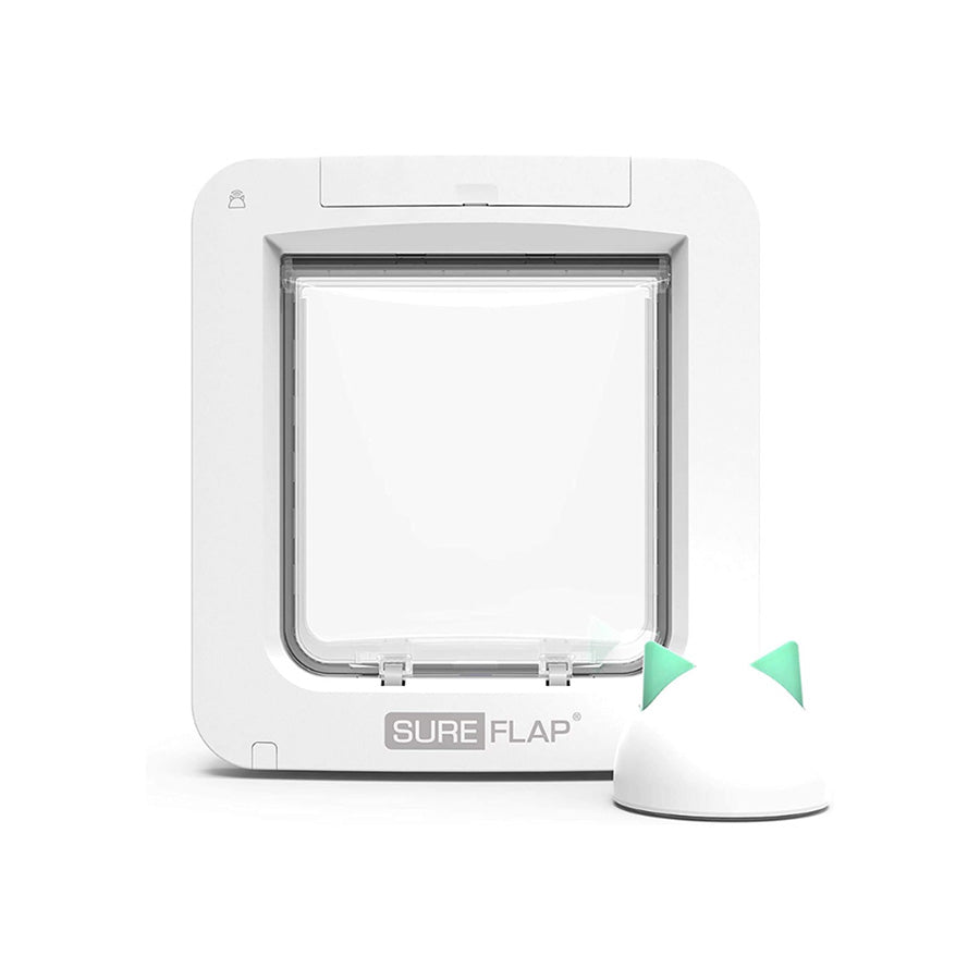 SureFlap Microchip Pet Door Connect with Hub – White Medium/Large for Cats & Small Dogs
