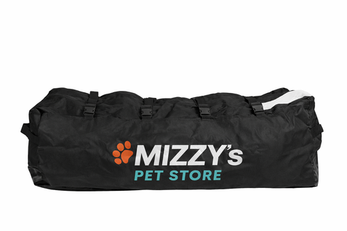 MIZZY’s Pet Store Travel Duffel Bag – Large Durable Carry Bag for Outdoor Adventures