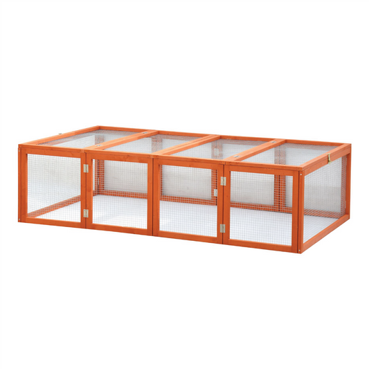 6ft Wooden Folding Pet Run